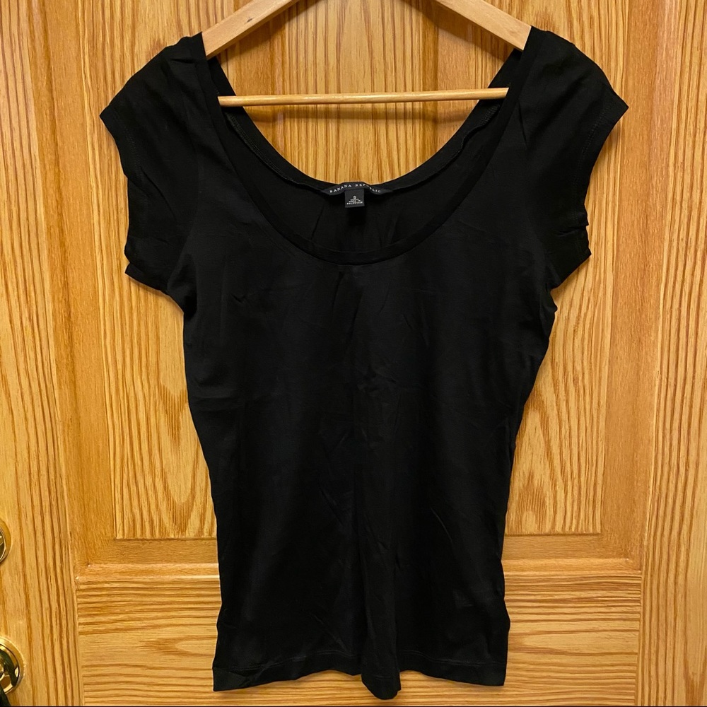 Banana Republic Scoop Neck Top Size Small